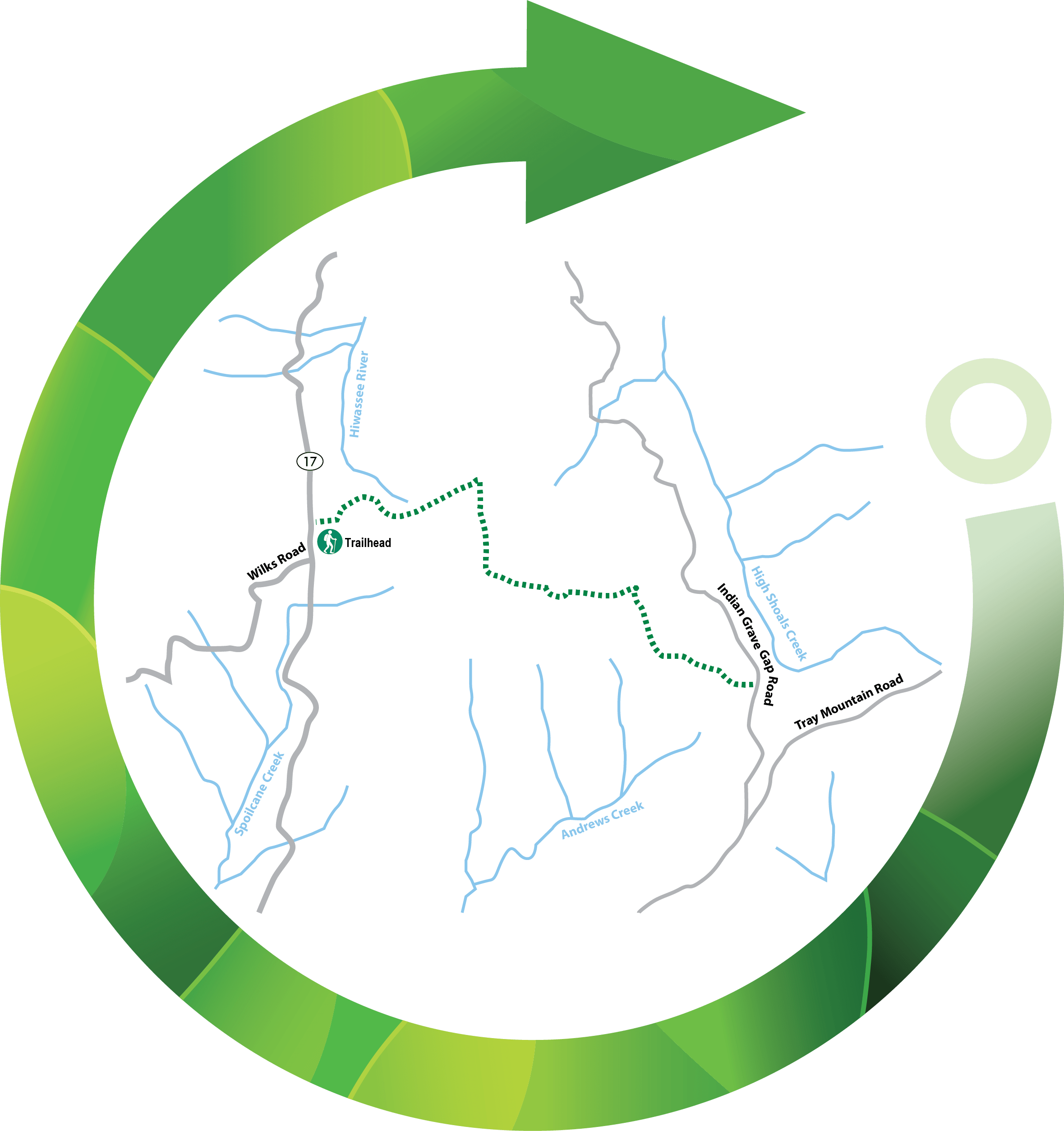 Unicoi Gap to Rocky Mountain